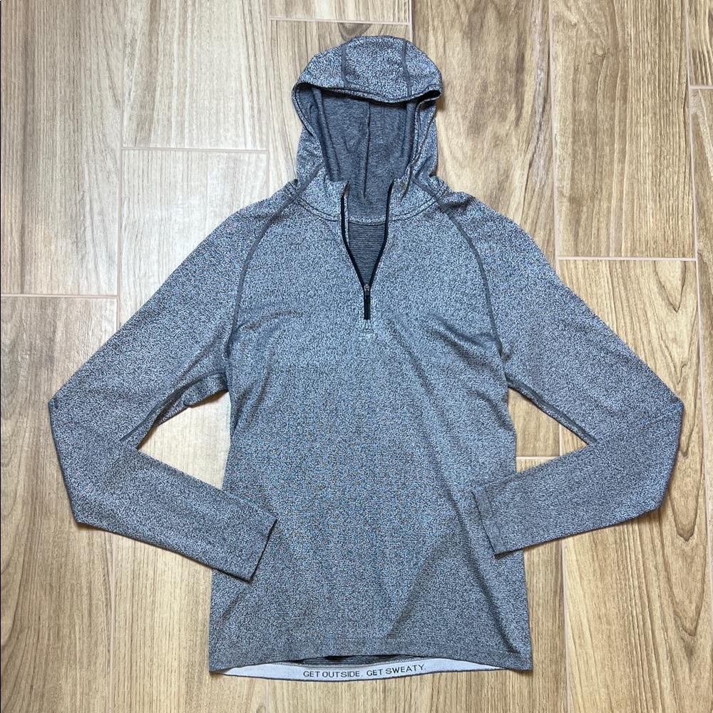 Lululemon Metal Vent Tech 1/4‎ Zip Hoodie Sweatshirt